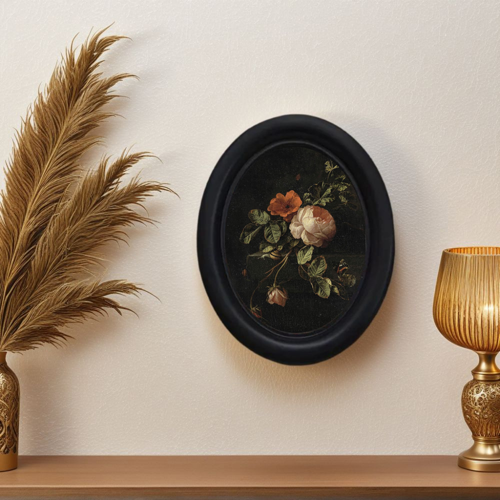 Victory Home Decor - 1 Piece Vintage Halloween Peony Flower