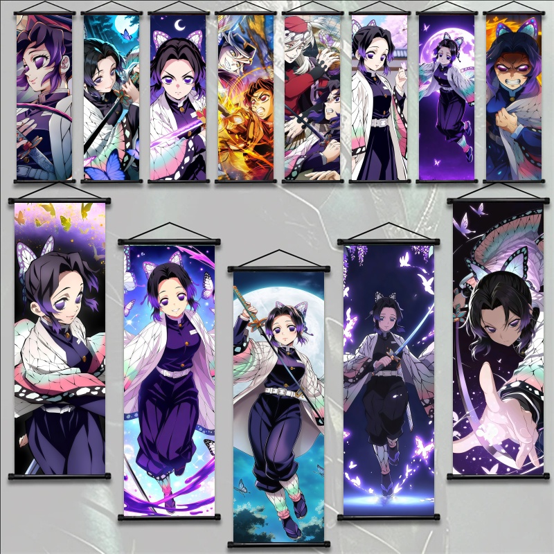 Home Decor Company - Shinobu Kocho Demon Slayer Art Fabric