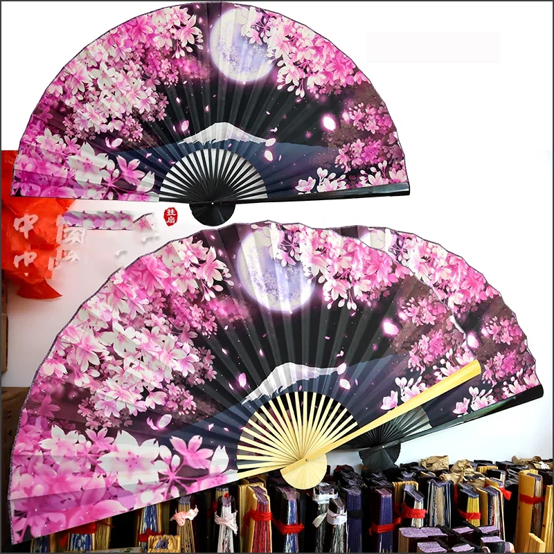 Home Decor Scrap - 1PC Unfold 90cm Japanese-Style Large Fan