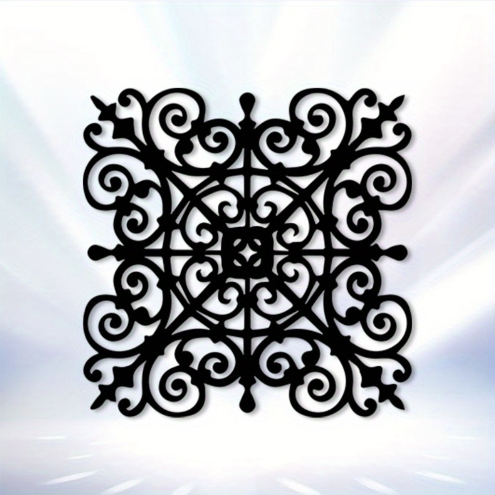Home Decor Etsy - Metal Floral Wall Art Sculpture -