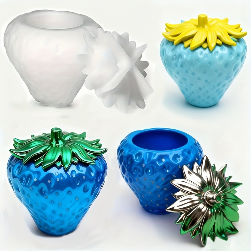 Home Decor Company - 1 Piece of Strawberry Can Resin