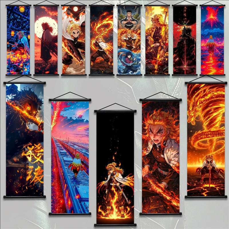 Home Decor Company - Demon Slayer Kyojuro Rengoku HD Print