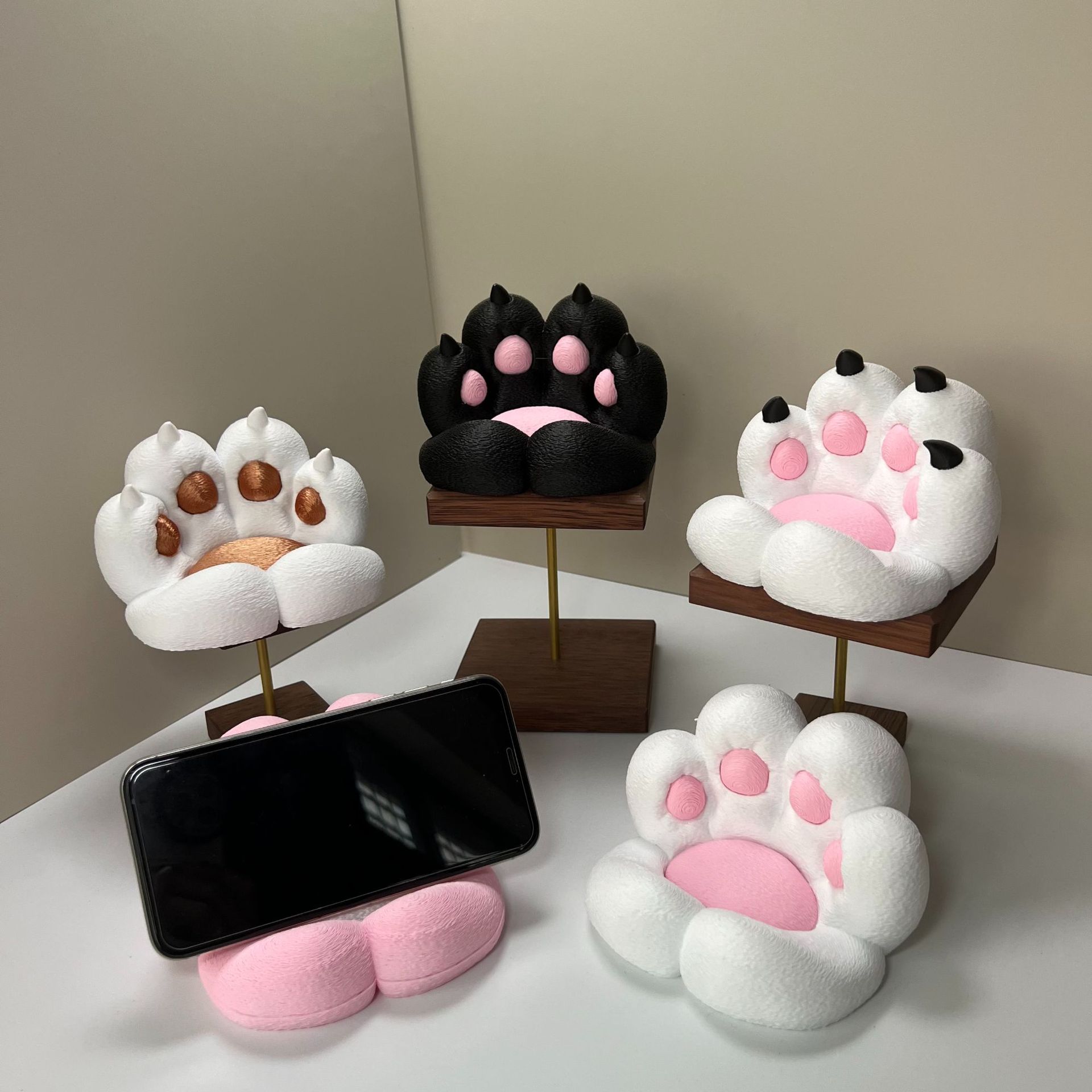 Home Decor Accessories - Cute cat paw shaped desk ornament,
