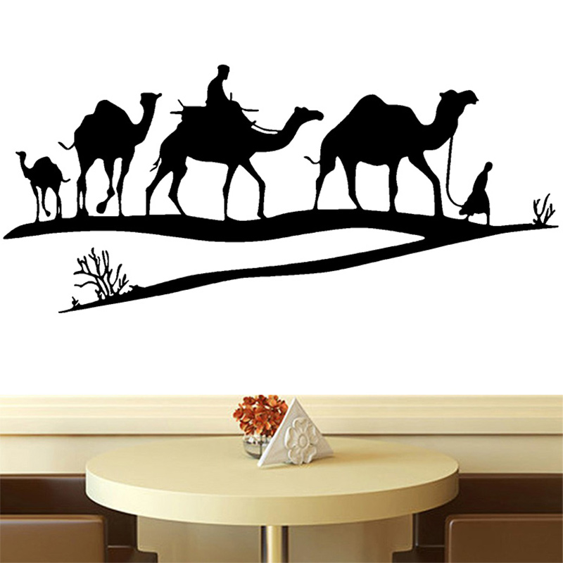 Home Decor Vinyl Flooring - Desert by Camel Wall Decals -