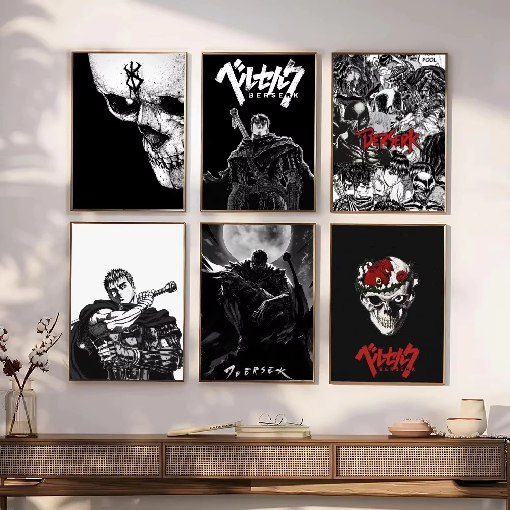 Home Decor Scrap - Anime B-berserk Poster Paper Print Home