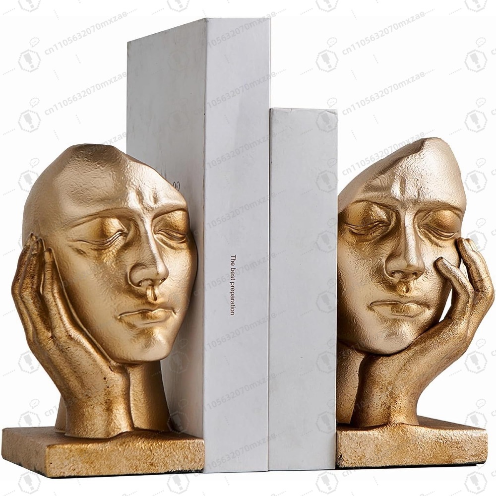Vintage Thinker Book Ends for  - Aesthetic Bookend 评论和价格