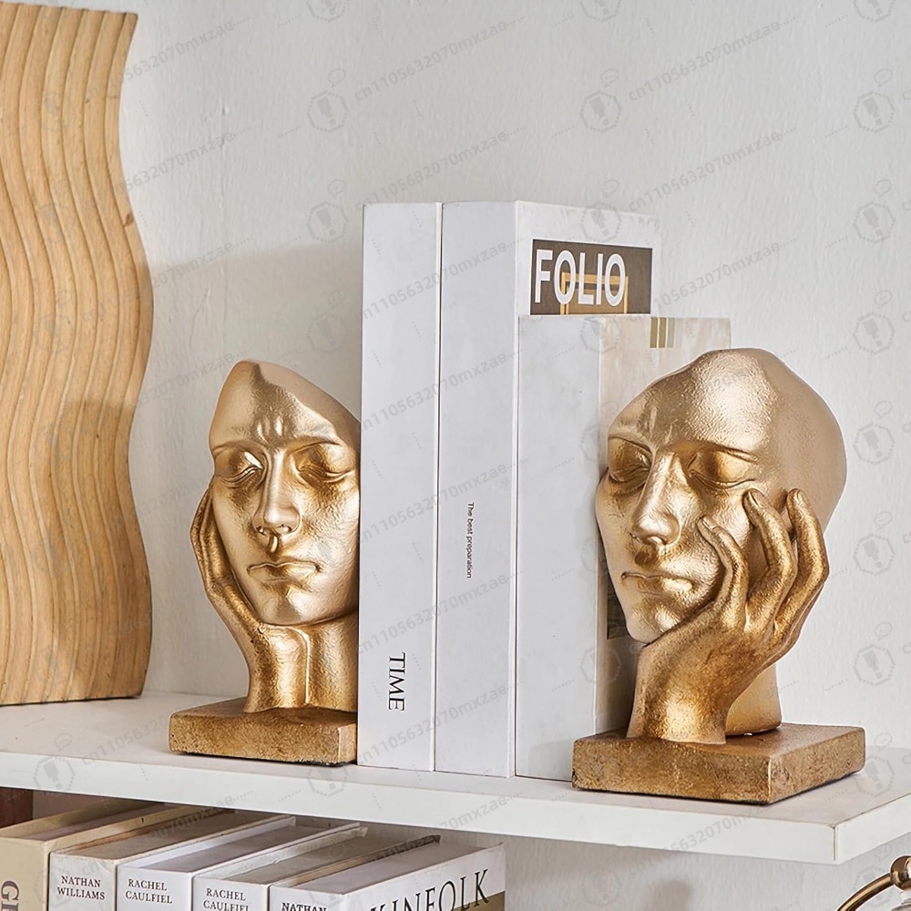 Vintage Thinker Book Ends for  - Aesthetic Bookend 评论和价格