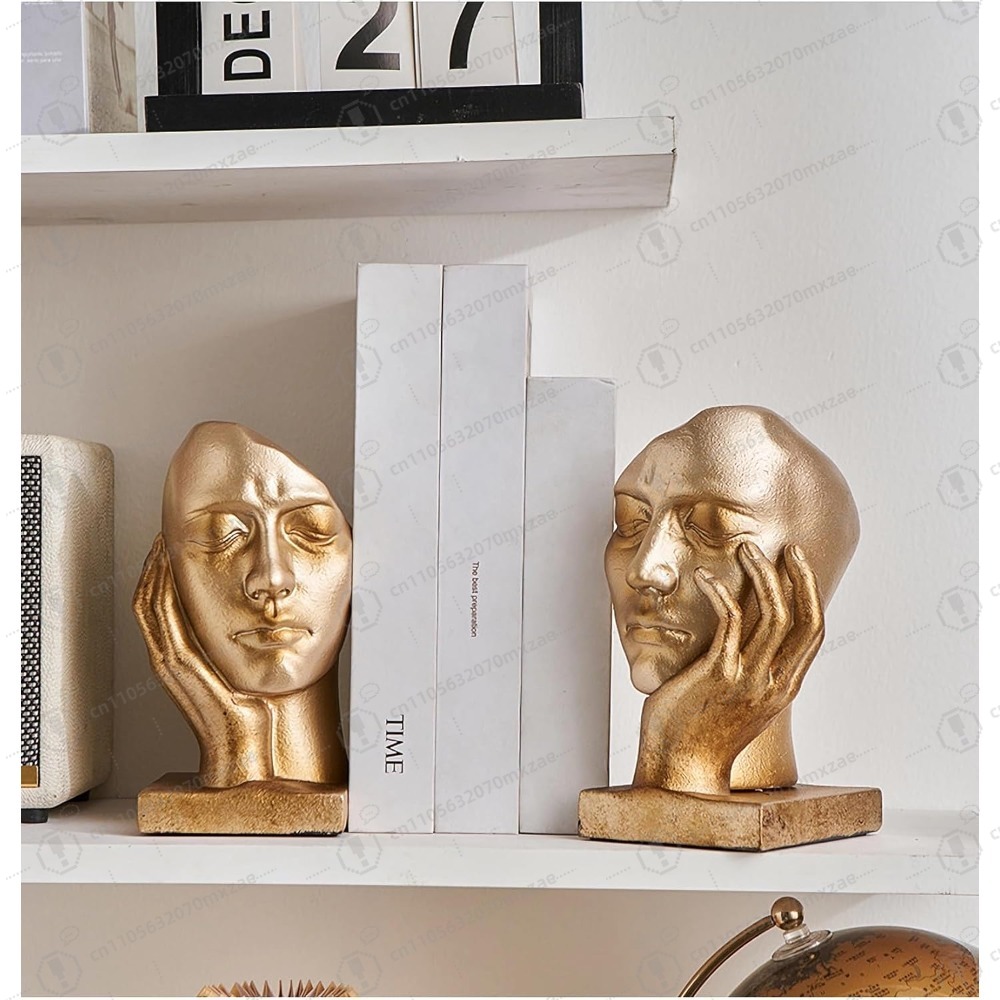 Vintage Thinker Book Ends for  - Aesthetic Bookend 评论和价格
