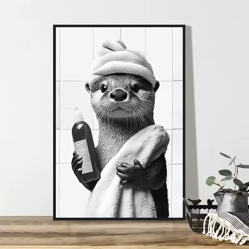 Animal Bathroom Toilet Paper C - Home Decor Scrap 评论和价格