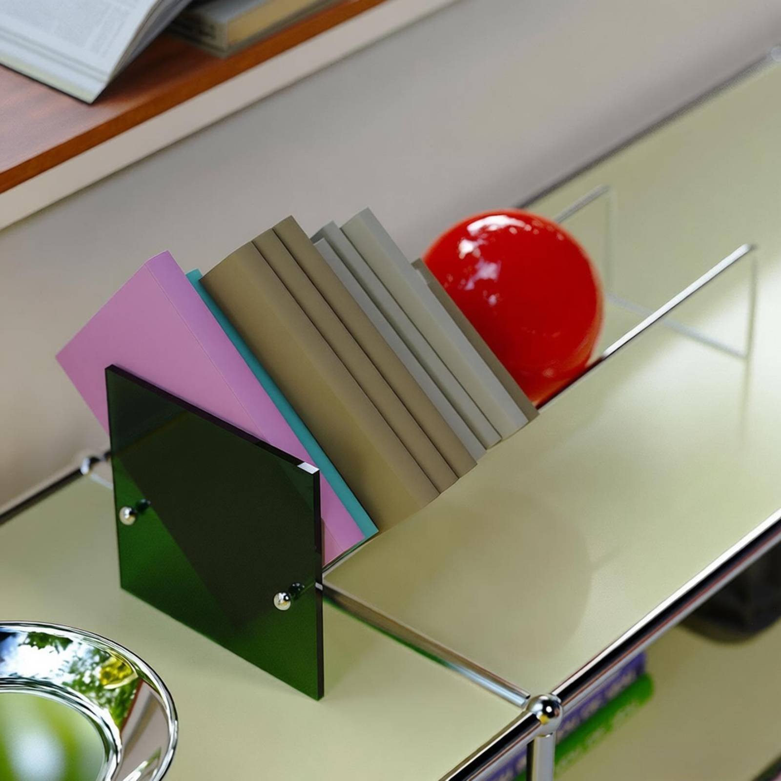 Acrylic Book Stopper Stainless - Aesthetic Bookend 评论和价格