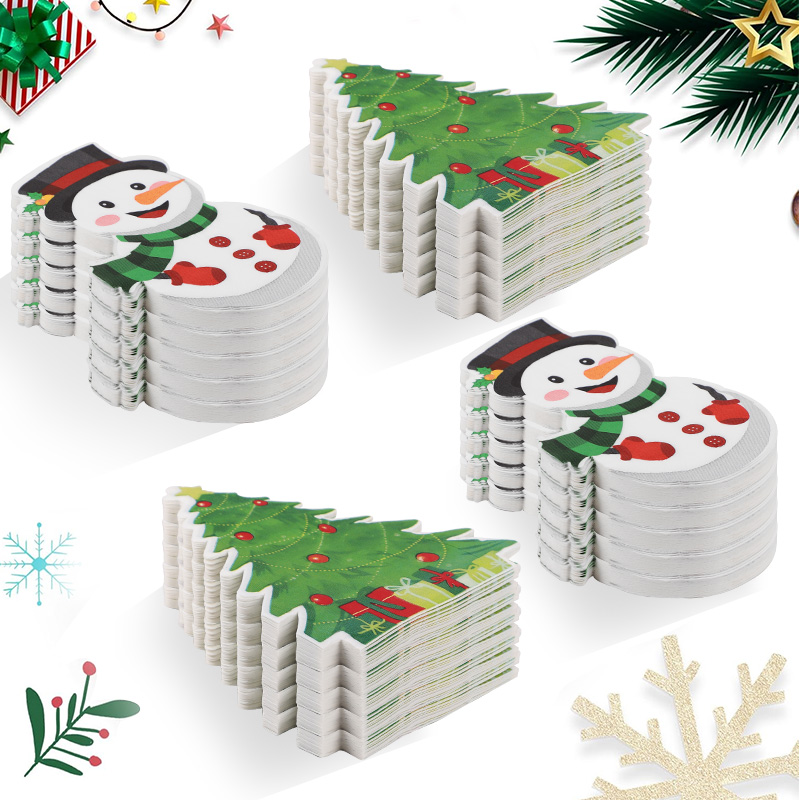 20Pcs/bag Christmas Disposable - Home Decor Scrap 评论和价格