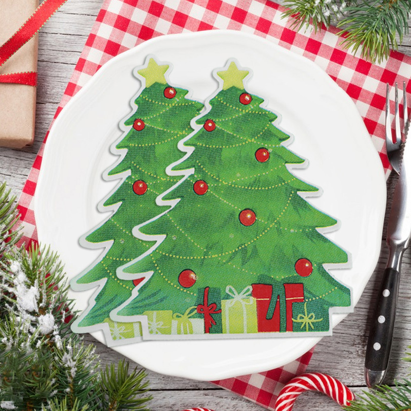 20Pcs/bag Christmas Disposable - Home Decor Scrap 评论和价格