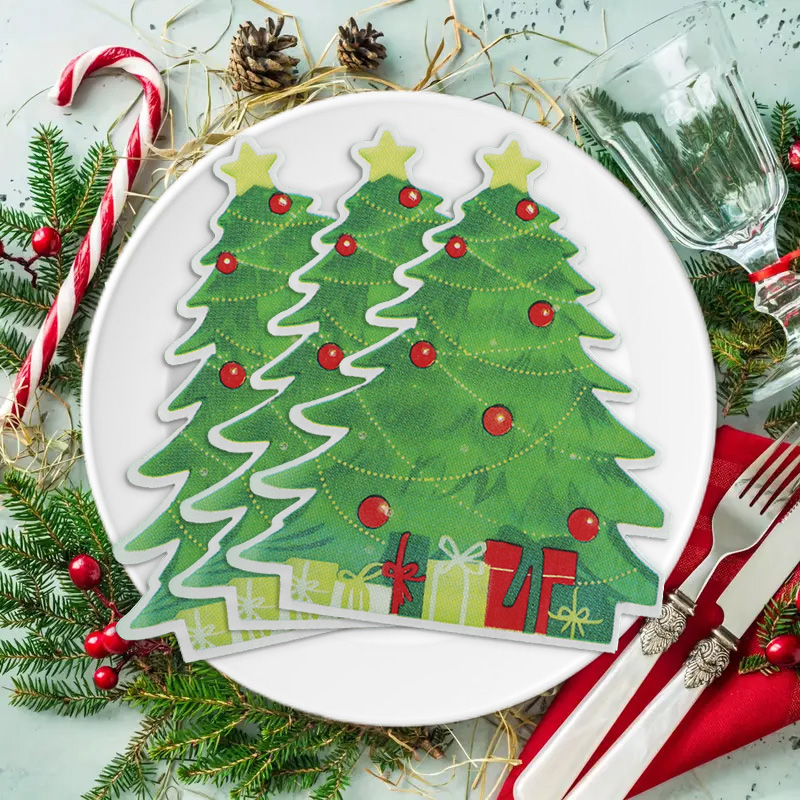 20Pcs/bag Christmas Disposable - Home Decor Scrap 评论和价格