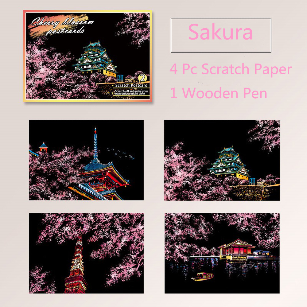 20*14cm DIY Night Scene Painti - Home Decor Scrap 评论和价格