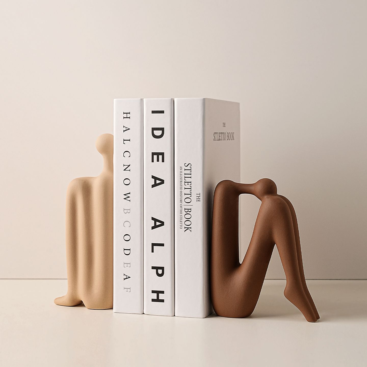 Nordic Abstract Human Figure B - Aesthetic Bookend 评论和价格