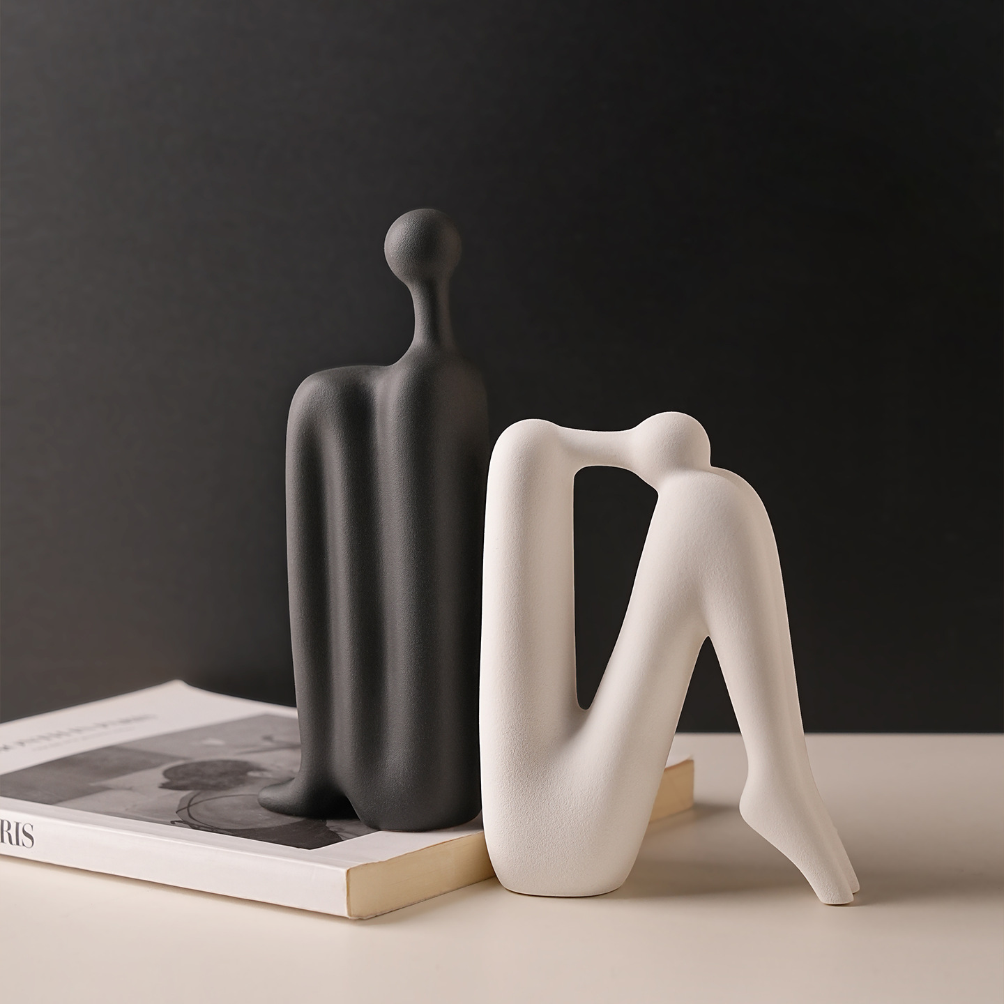 Nordic Abstract Human Figure B - Aesthetic Bookend 评论和价格