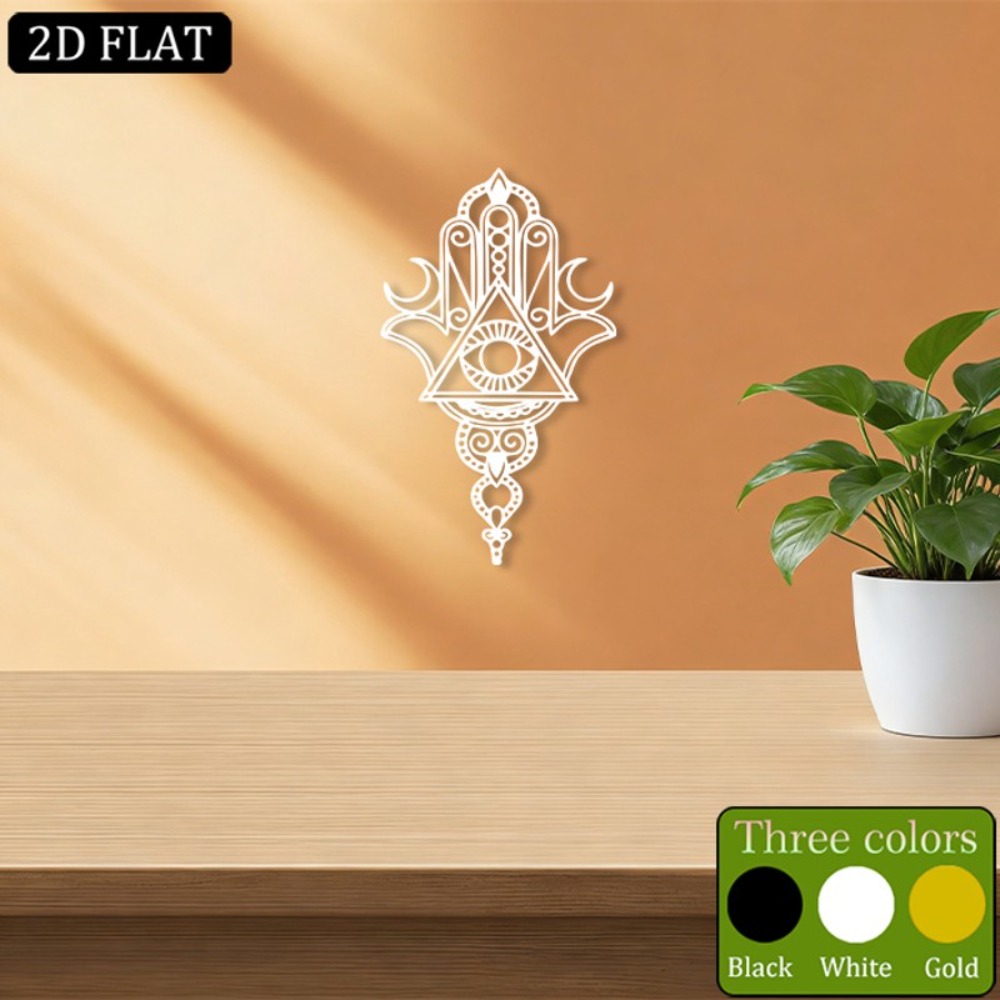 CIFBUY Metal Wall Art Hamsa Ev - Home Decor In 评论和价格