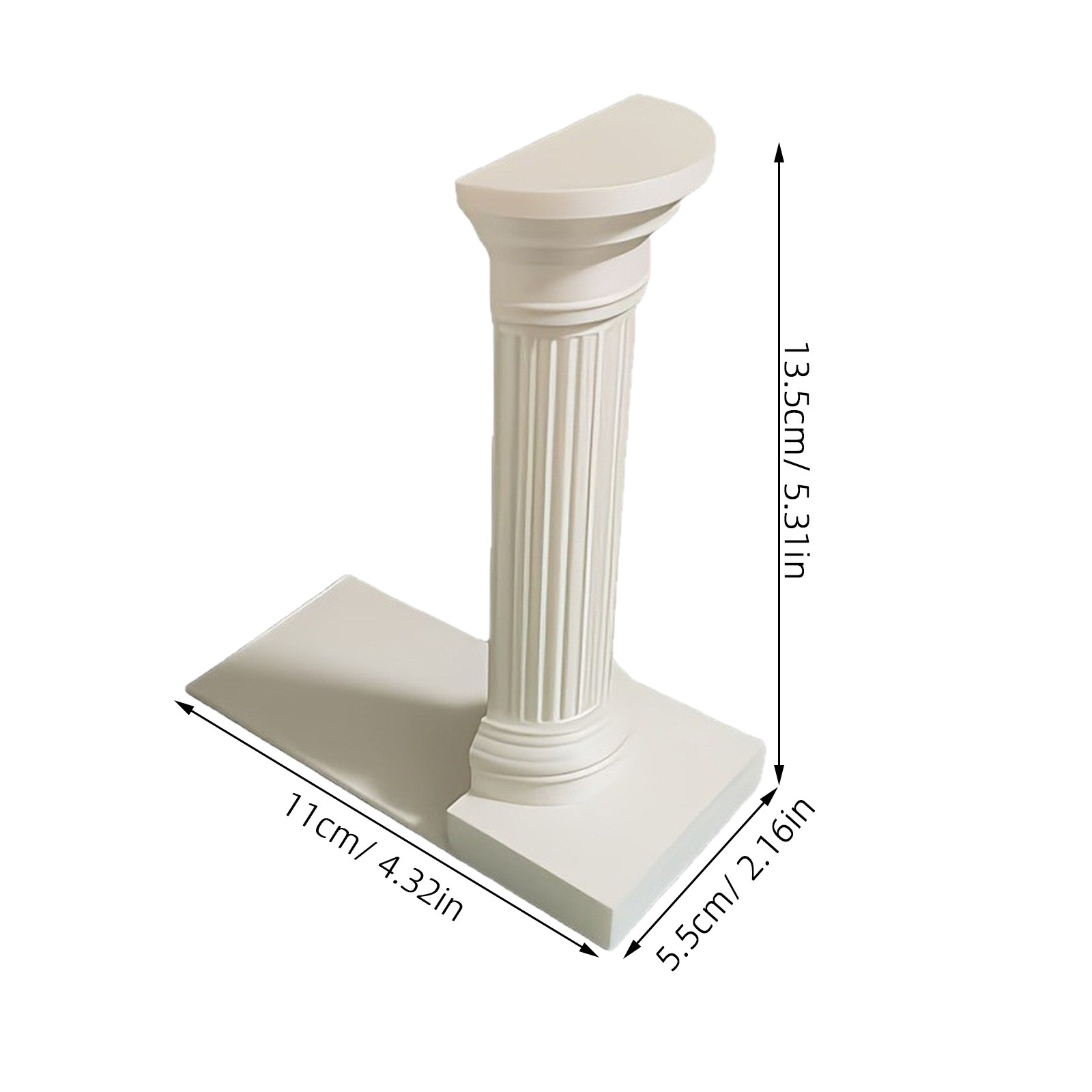 2pcs Roman Column Book Ends Vi - Aesthetic Bookend 评论和价格