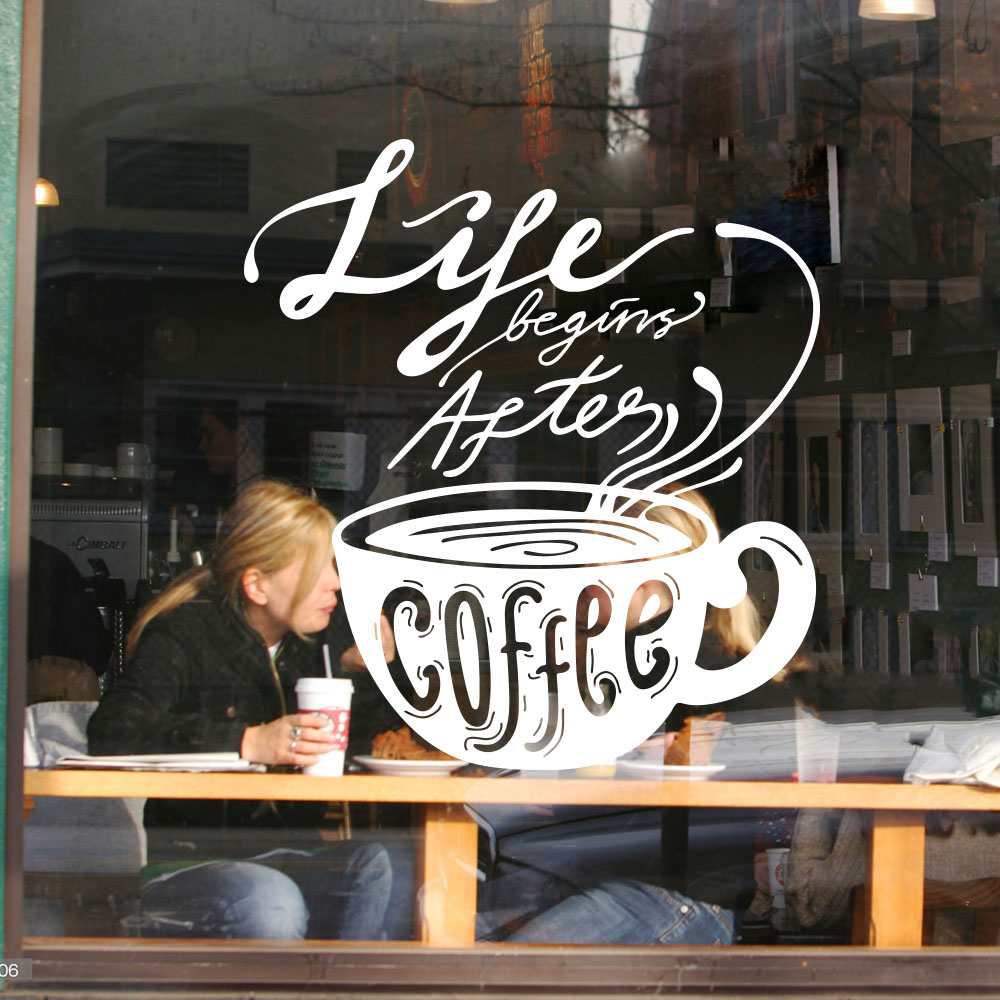 Life Begins After Coffee Mugs  - Home Decor Vinyl Flooring 评论和价格