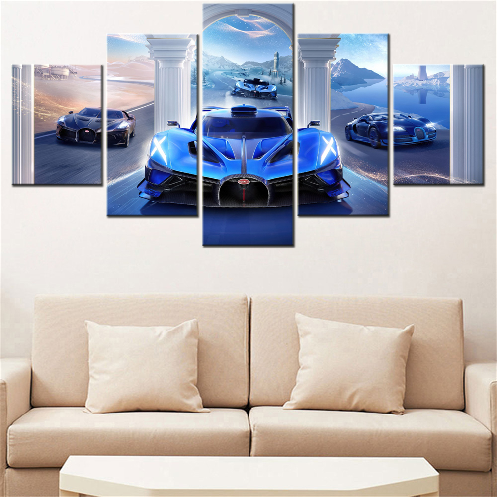 5 Pieces Canvas Wall Arts Post - Home Decor Mobile Game 评论和价格