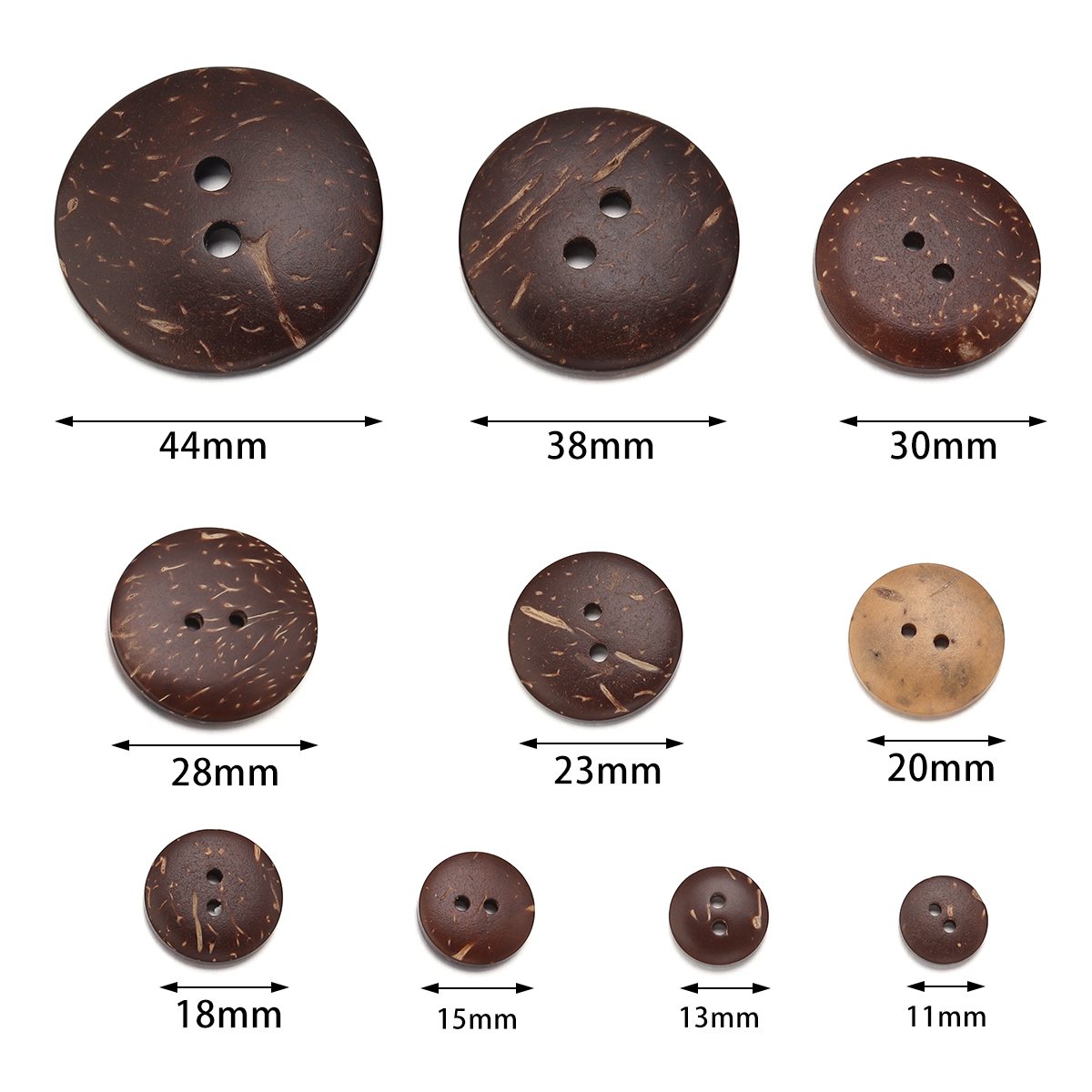 10-100Pcs Natural Coconut Shel - Home Decor Company 评论和价格
