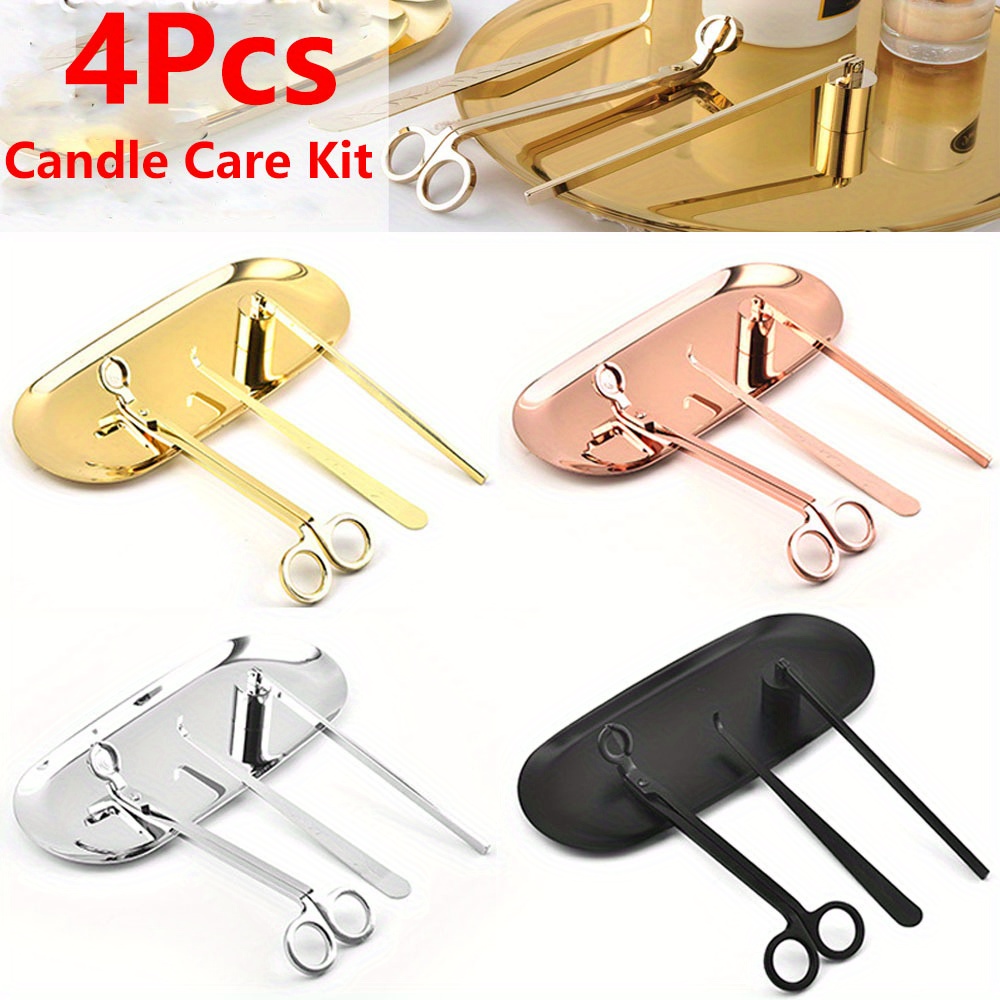 4pcs/set Luxury Candle Care Ki - Home Decor Company 评论和价格