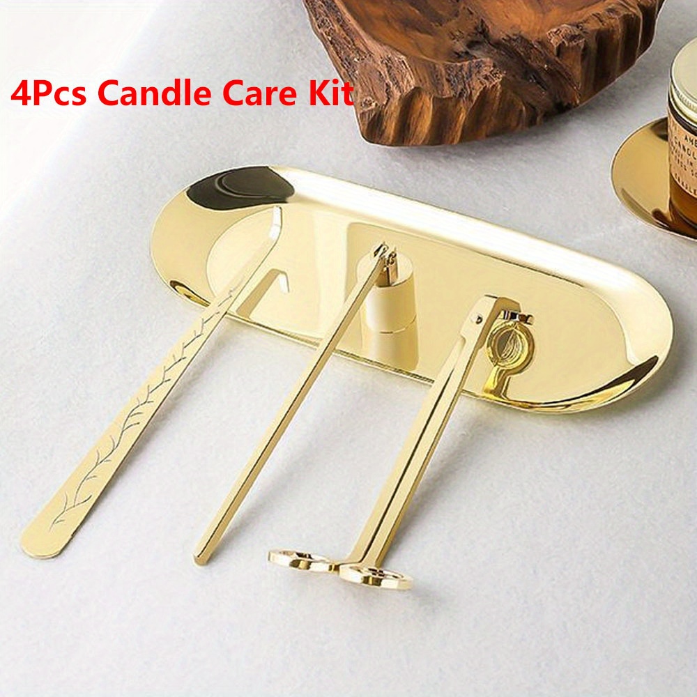 4pcs/set Luxury Candle Care Ki - Home Decor Company 评论和价格