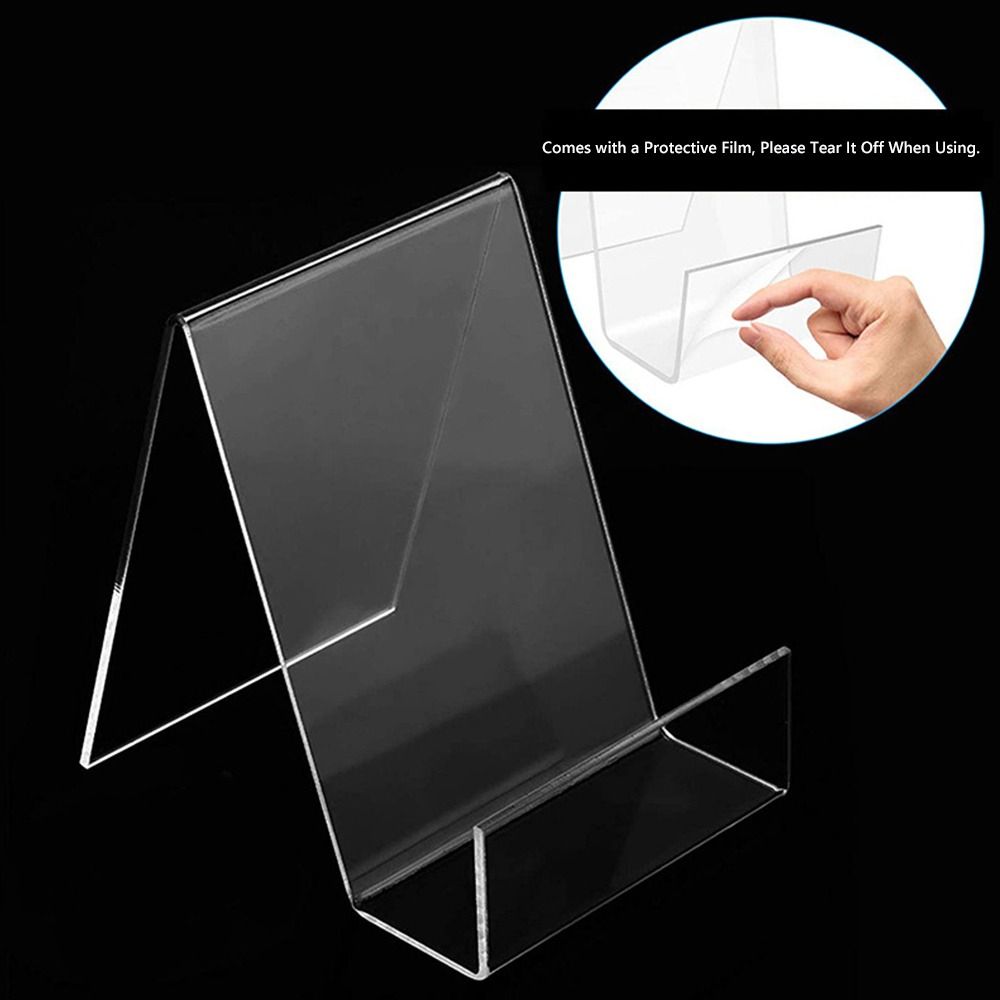 Minimalist Acrylic Book Holder - Aesthetic Bookend 评论和价格