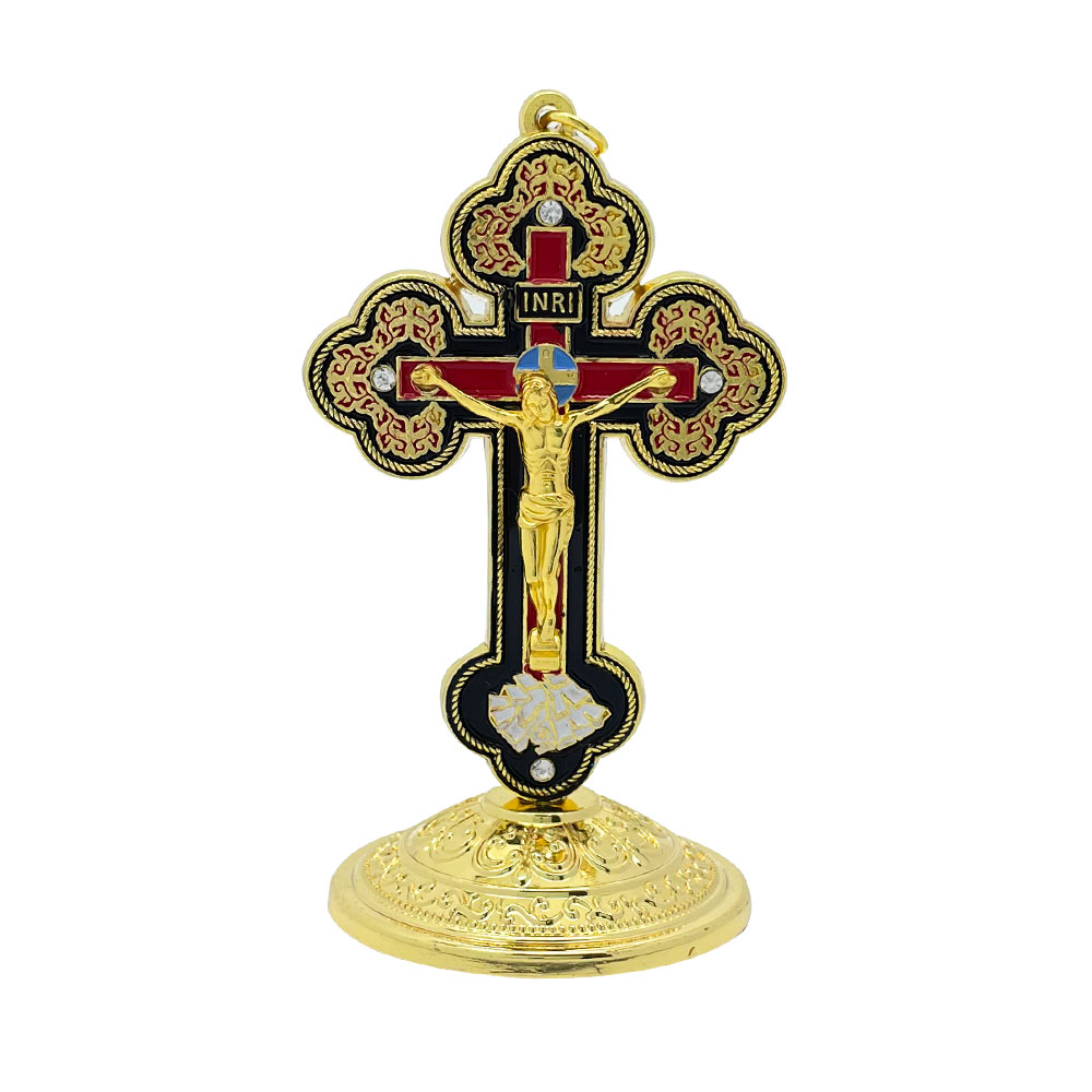 New2026 Catholic Standing Cruc - Home Decor In 评论和价格