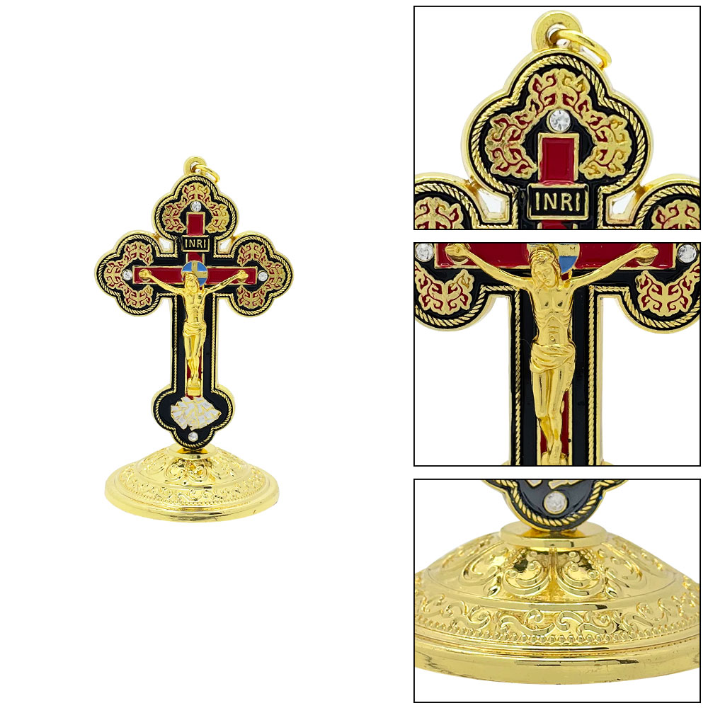 New2026 Catholic Standing Cruc - Home Decor In 评论和价格