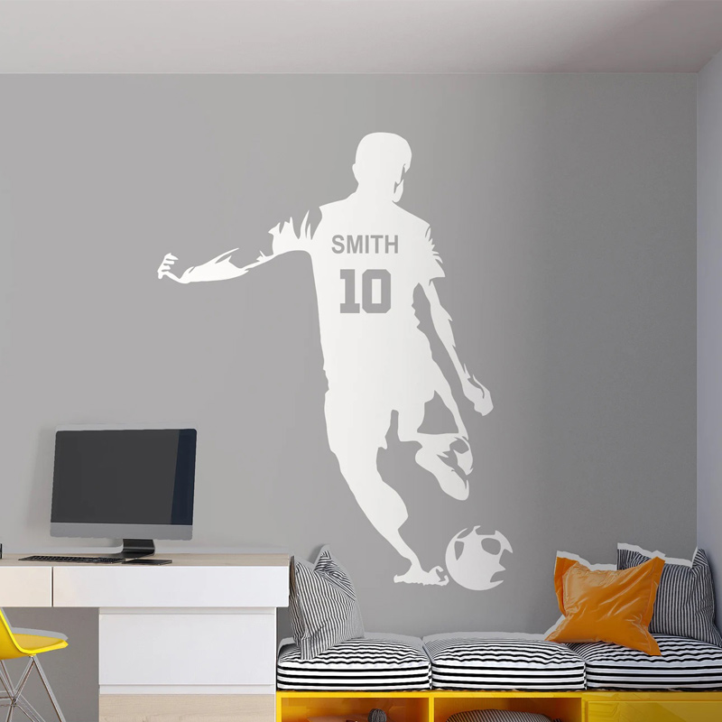 Personalized Soccer Player Nam - Home Decor Vinyl Flooring 评论和价格