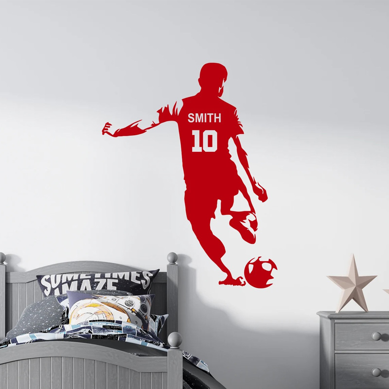 Personalized Soccer Player Nam - Home Decor Vinyl Flooring 评论和价格