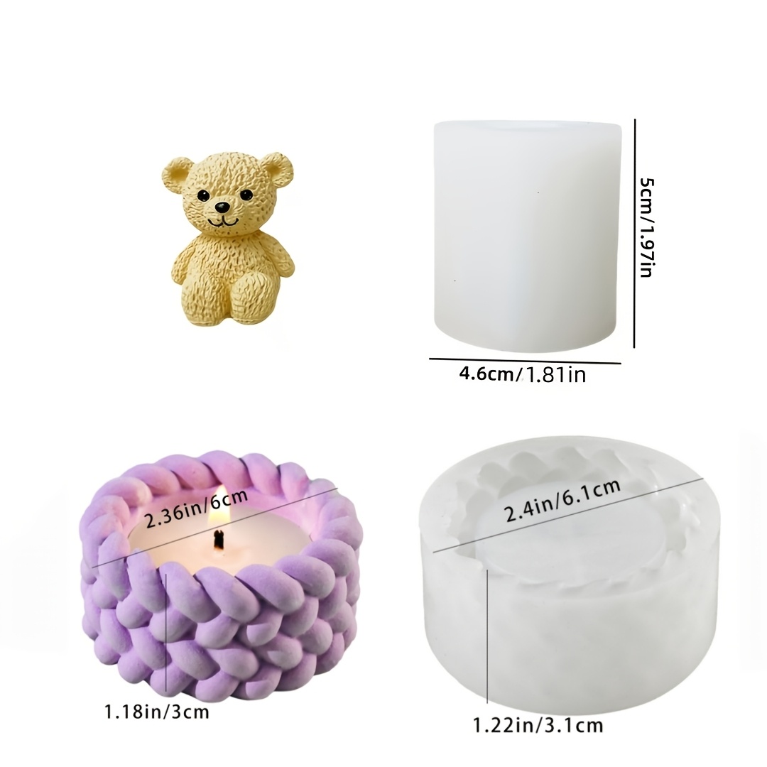 2pcs Teddy Bear And Rope Stora - Home Decor Enthusiast 评论和价格