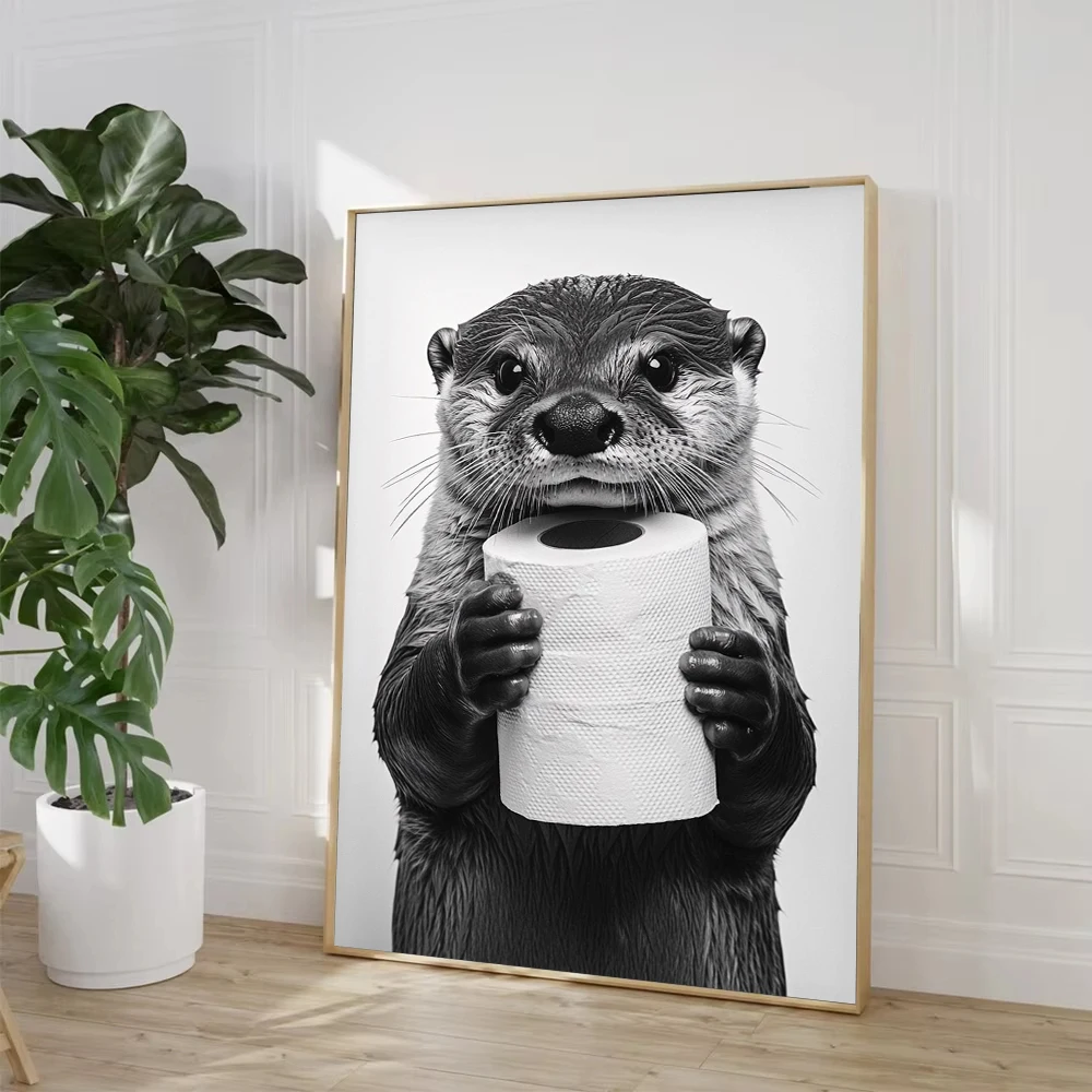 Highland Cow Otter Cat  Raccoo - Home Decor Scrap 评论和价格
