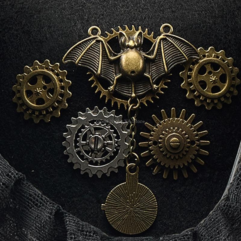 Lace Trim Bat Gear Pirate Hat  - Victory Home Decor 评论和价格