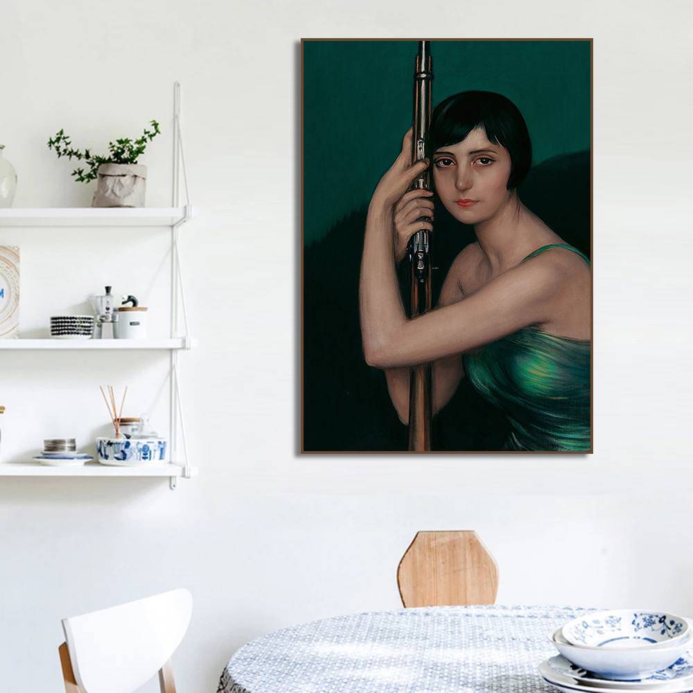 Renaissance Women Portrait Pos - Victory Home Decor 评论和价格