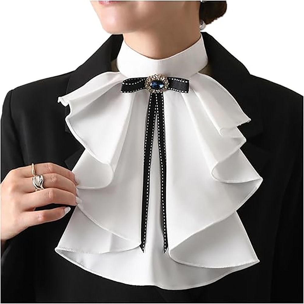 Ruffled Design Lolita Jabot Ne - Victory Home Decor 评论和价格