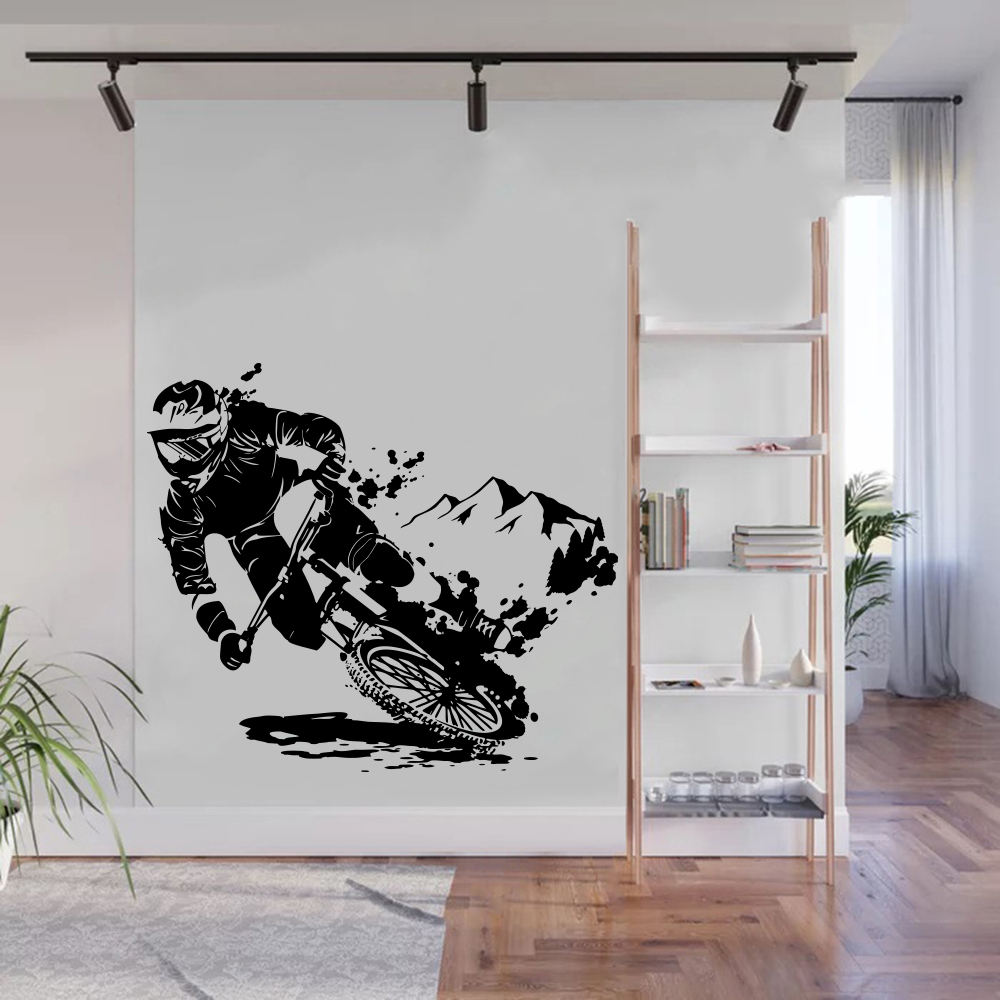 Modern MTB Dirt Bike Extreme S - Home Decor Vinyl Flooring 评论和价格