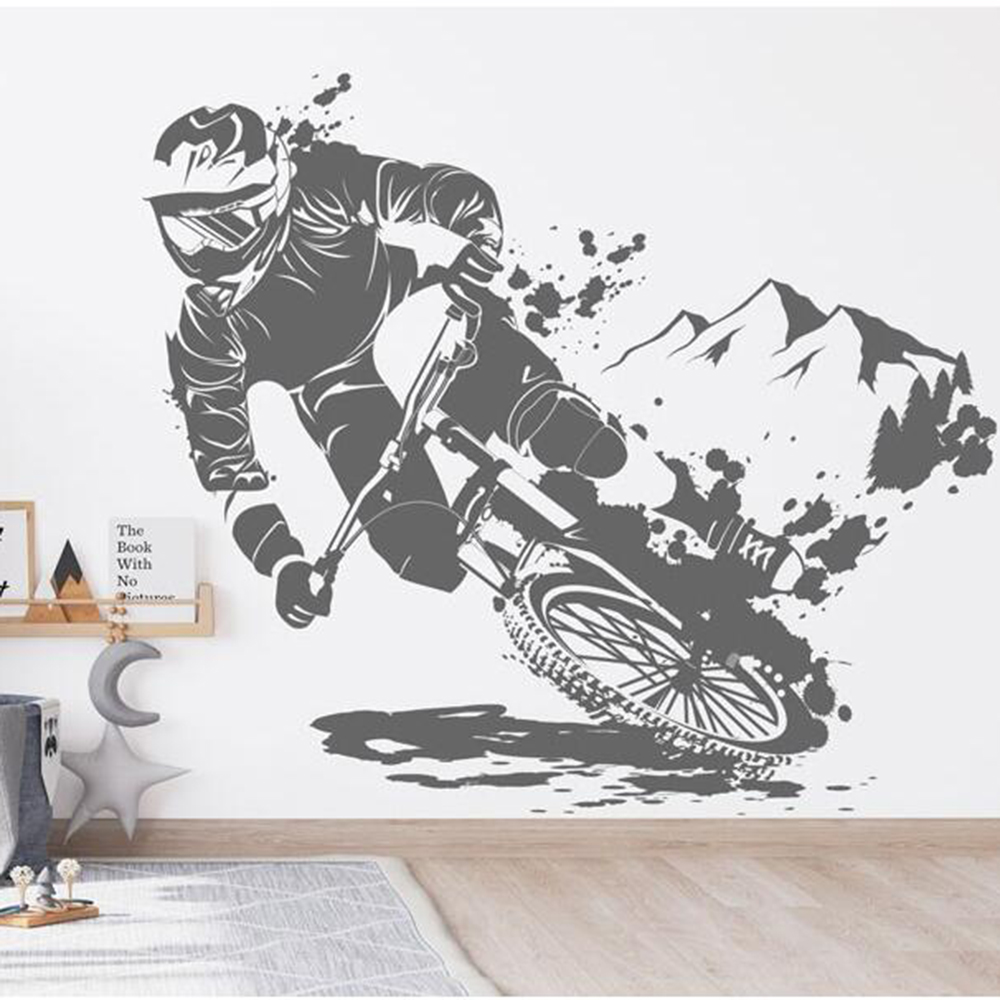 Modern MTB Dirt Bike Extreme S - Home Decor Vinyl Flooring 评论和价格