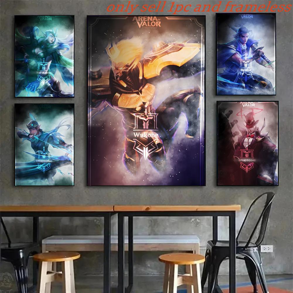 Poster Art painting with print - Home Decor Mobile Game 评论和价格