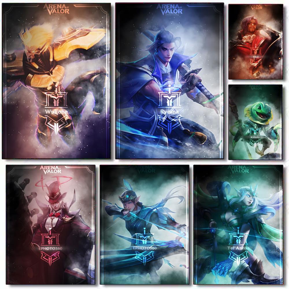Poster Art painting with print - Home Decor Mobile Game 评论和价格