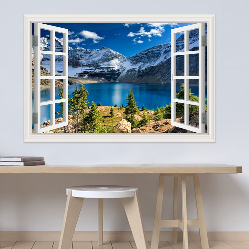 Modern 3D Large Landscape Wall - Home Decor Vinyl Flooring 评论和价格