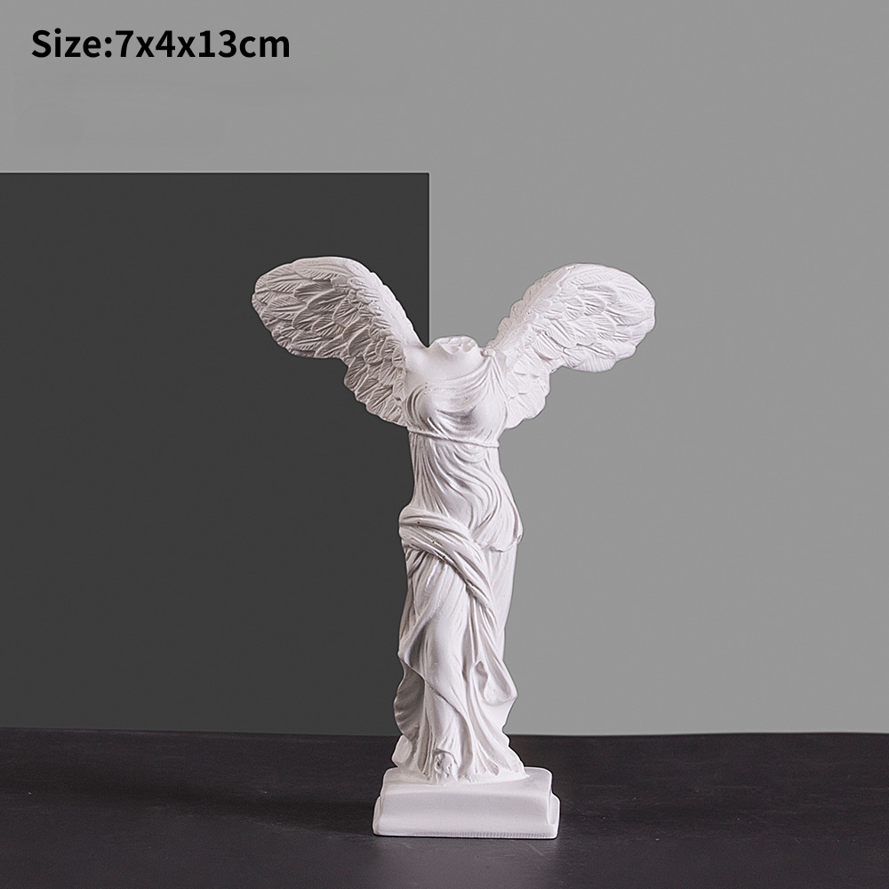 Greek Victory Goddess Statue w - Victory Home Decor 评论和价格