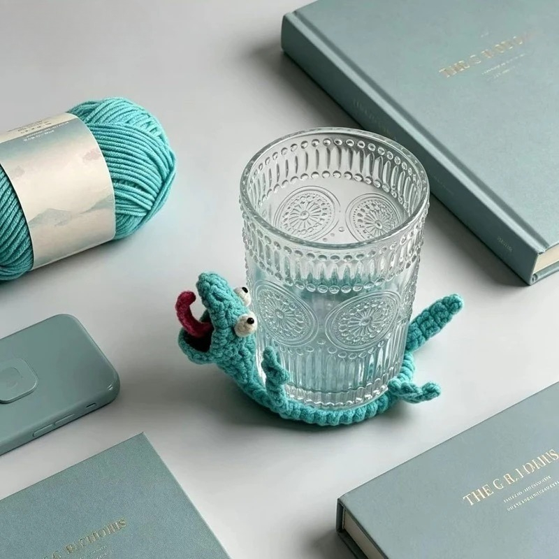 Crochet Lizard Coaster Cute 3D - Home Decor Etsy 评论和价格