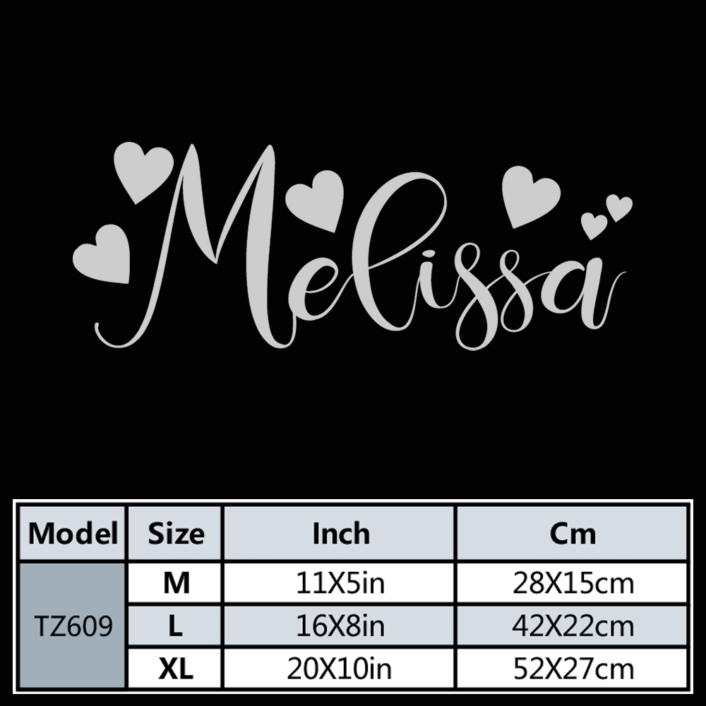 1pc Diy Personalize Custom Nam - Home Decor Sticker 评论和价格