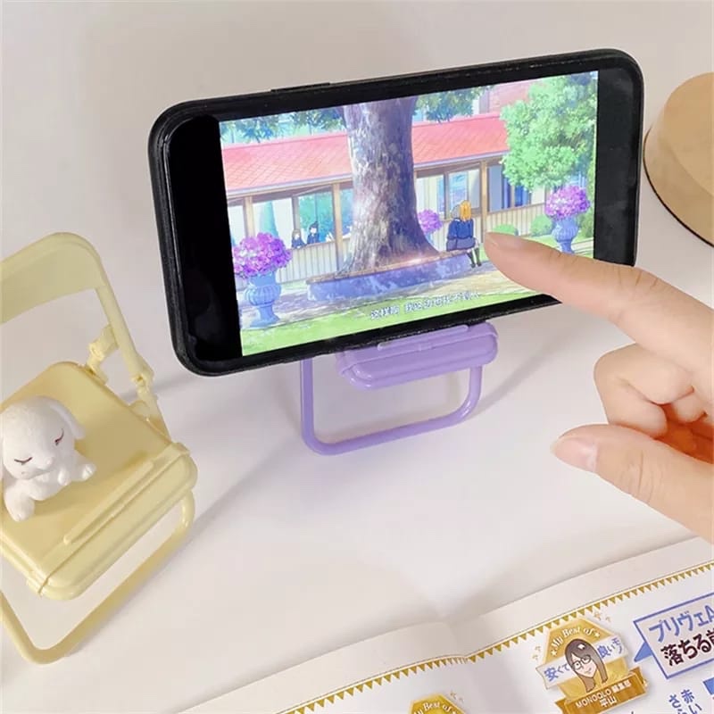 Cute Chair Phone Holder Stand  - Home Decor Accessories 评论和价格
