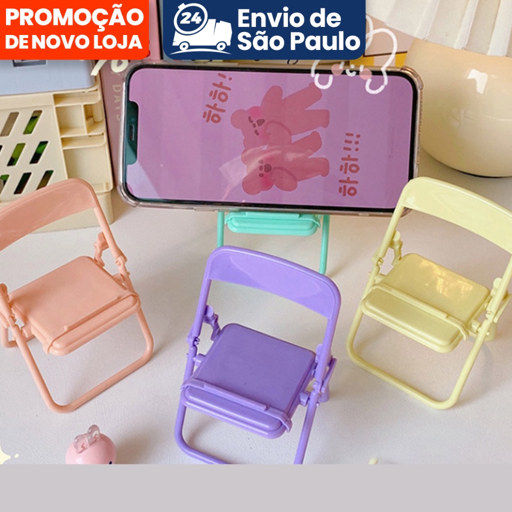 Cute Chair Phone Holder Stand  - Home Decor Accessories 评论和价格