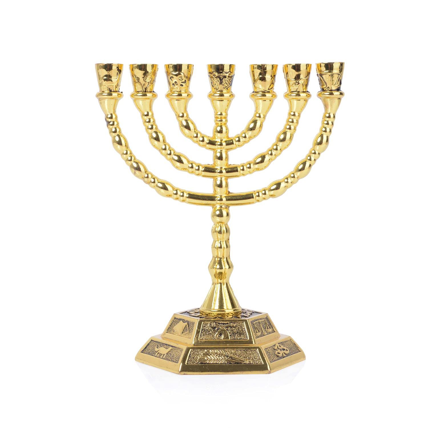 7 Branch Menorah Jewish Home D - Home Decor In 评论和价格
