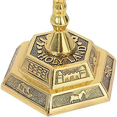 7 Branch Menorah Jewish Home D - Home Decor In 评论和价格