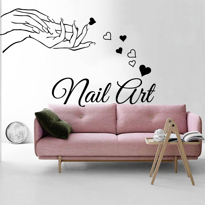 Beauty Nail Salon Girl Hand Wa - Home Decor Vinyl Flooring 评论和价格